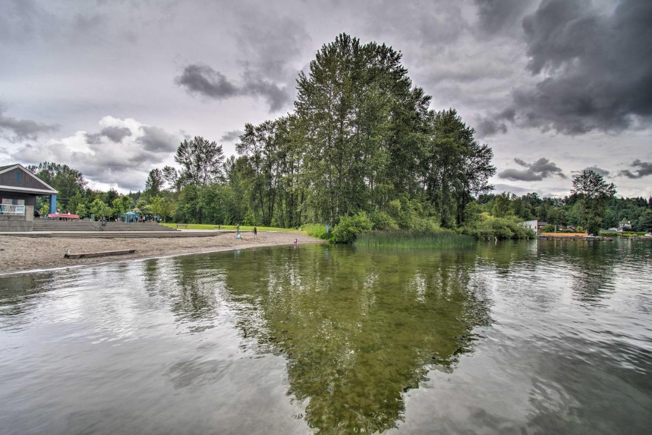 Charming Updated Retreat Walk To Lake Stevens! Exterior foto